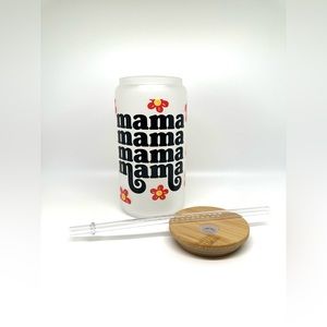 Mama Cup, Flowers Mom Cup, Gift for Her, Gift for Mom, Gift for Mothers Day